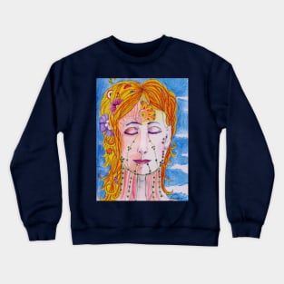 Facial Lymph Nodes Crewneck Sweatshirt